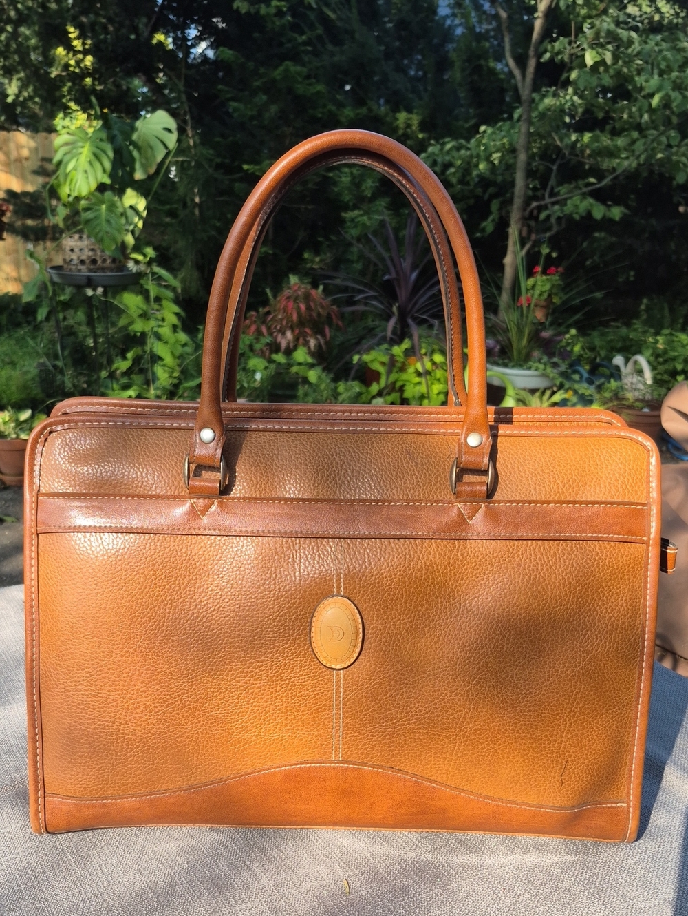 Vintage Leather Satchel/Briefcase